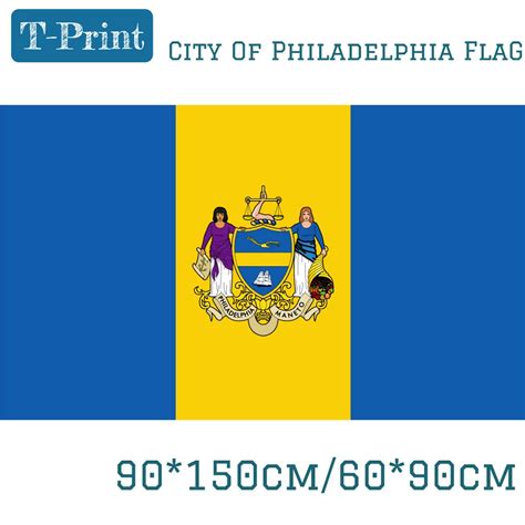 City Of Philadelphia Flag 60*90cm 90*150cm Flag USA State of ...