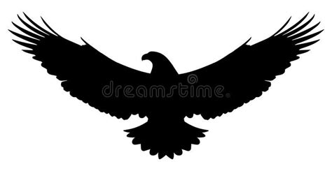 American eagle silhouette. Vector silhouette of a flying american eagle on white , #Ad, #Vector ...