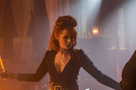 Emily Beecham as The Widow – Into the Badlands, Season 1, Episode 2