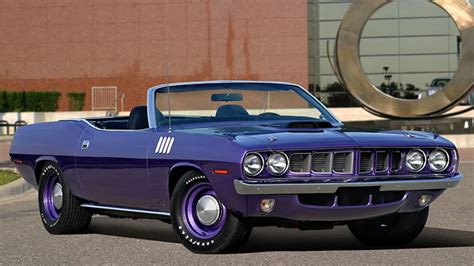 Rare 1971 Plymouth Hemi 'Cuda Convertible Heads To Auction