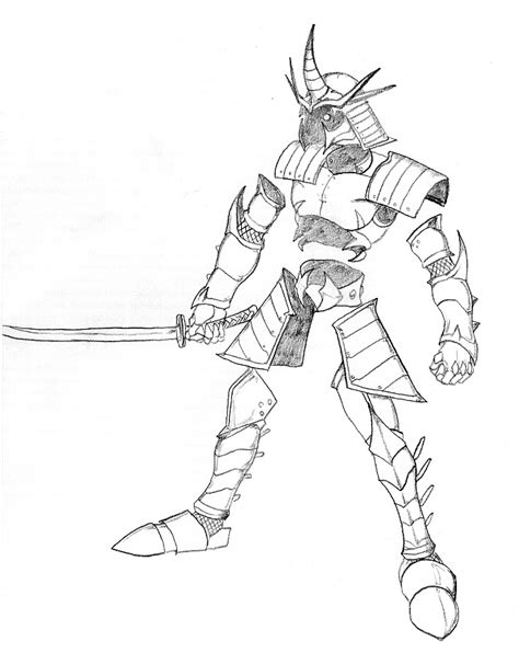 Simple Samurai Drawing at GetDrawings | Free download