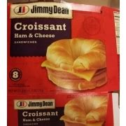 Jimmy Dean Croissant Ham & Cheese Sandwiches: Calories, Nutrition Analysis & More | Fooducate