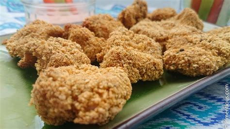 Nugget Panggang Rempah Itali (Baked Chicken Nugget with Italian Herbs) | Pimentious