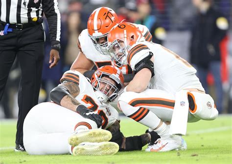 Injuries are part of the NFL, but Browns’ offensive line dealt with ...