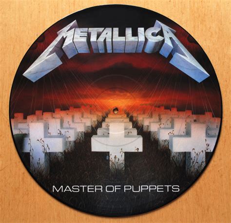 Metallica - Master Of Puppets Picture Disc Vinyl LP - 12 inch