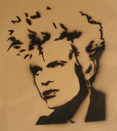 billy idol stencil by bookebinder on DeviantArt