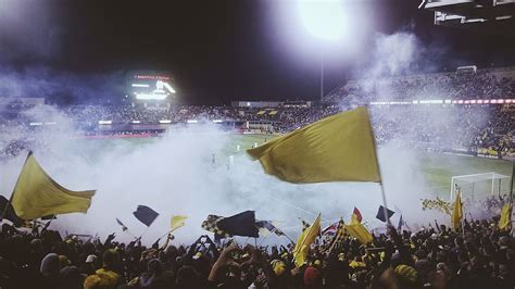 HD wallpaper: people, field, flags, yellow, cheering, crowd, event ...