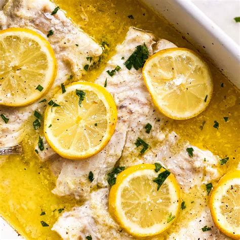 Baked Whole Fish with Lemon Herb Garlic Butter - Savory Nothings