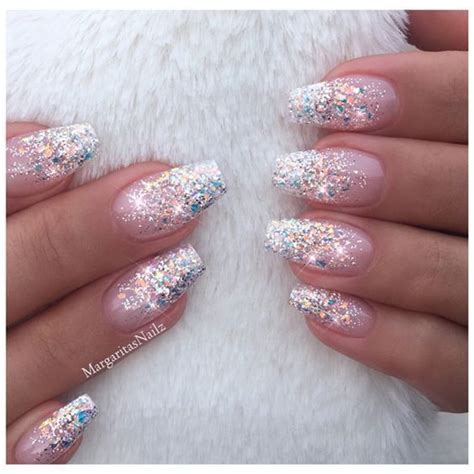 60 Trendy Glitter Coffin Nail Designs | Xuzinuo | Page 2