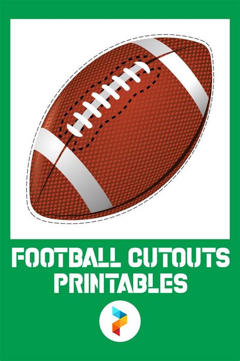 Football Cutouts Printables