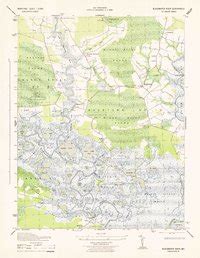 1943 Map of Blackwater River, Dorchester County, MD — High-Res | Pastmaps