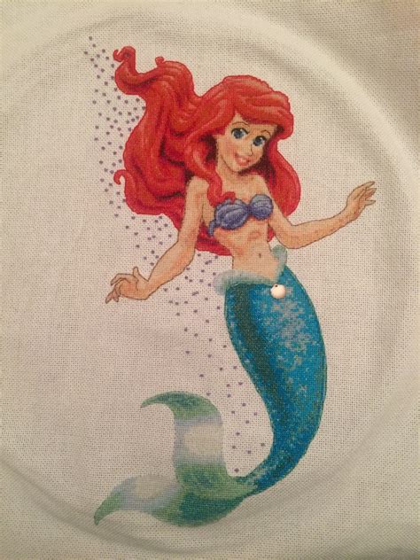 Ariel Cross Stitch 2 by jdwright89 on DeviantArt