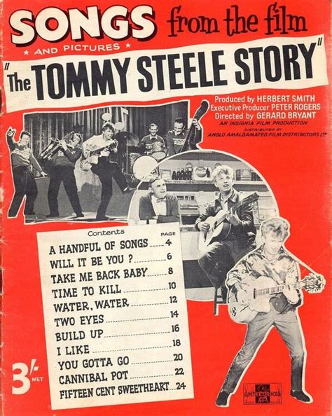 Songs and pictures from the film "The Tommy Steele Story" - Tommy Steele only £28.00