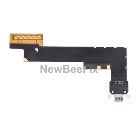 Replacement for iPad Air 4 Black Charging Connector Flex Cable WiFi Version