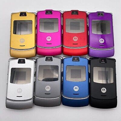 Original Motorola Razr V3 GSM Quad Band Flip Unlocked Old Cheap Cell Phone MP3 | eBay