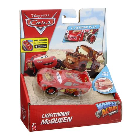 Mattel Disney Cars Wheel Action Drivers Assorted Characters - Shop Toy ...