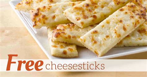 Papa John's: Online Members Receive Free 10" Cheesesticks