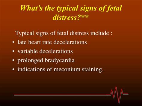 PPT - Fetal Distress PowerPoint Presentation - ID:4461011