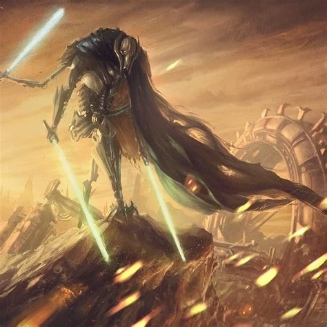 General Grievous. What planet is he liberating? #Art by: ccornet - | Star wars art, Star wars ...