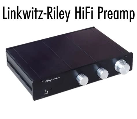 Linkwitz Riley Electronic 2way Crossover Two Divided Frequency HiFi ...