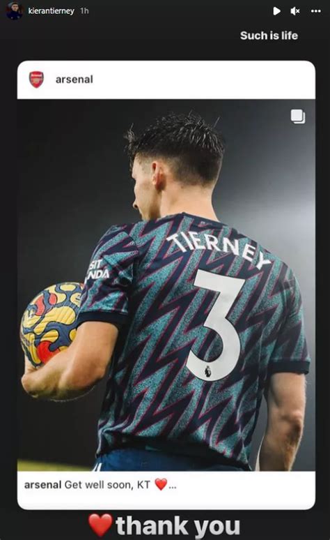 Kieran Tierney breaks silence on Arsenal injury as lengthy lay-off ...