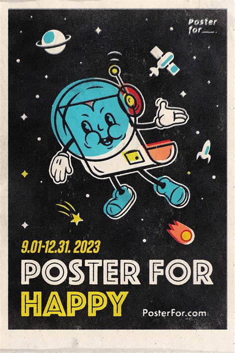 PosterFor.com 2023 Vintage Poster Campaign :: Behance