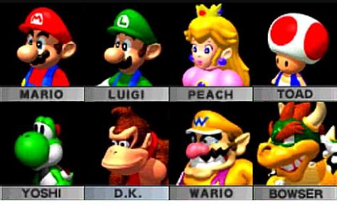 Super mario kart 64 characters - psadojam