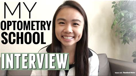 OPTOMETRY SCHOOL INTERVIEW DAY EXPERIENCE | OPTOMETRY STUDENT - YouTube