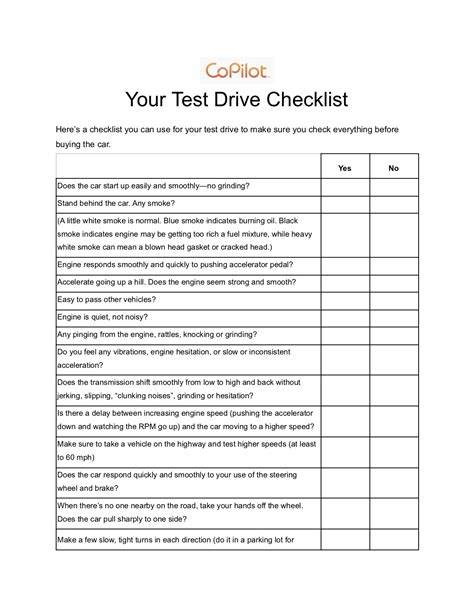 Here’s Everything You Need On Your Used Car Inspection Checklist - CoPilot