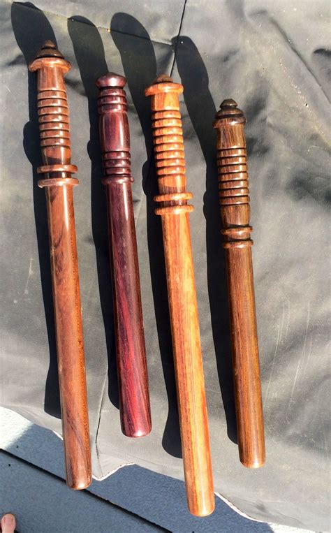 Handmade Police Batons | Wood Turning