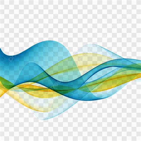 Abstract Wave Design Vector Hd Images, Abstract Wave Background In Colorful Vector Design ...
