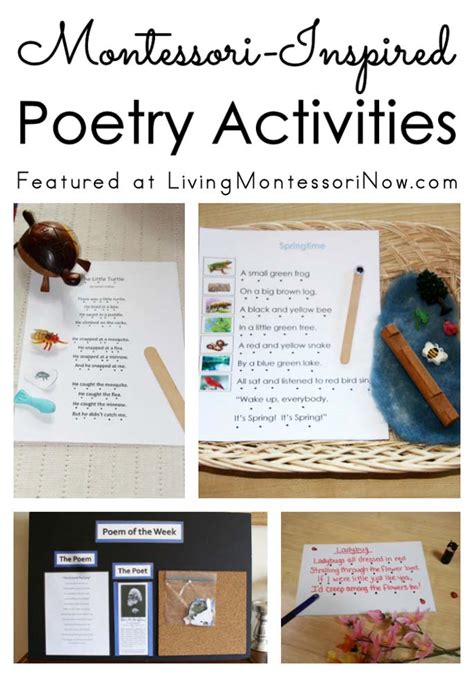 Montessori-Inspired Poetry Activities