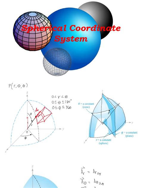 Spherical Coordinate System | PDF