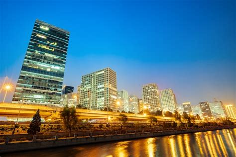 Premium Photo | Beijing, china cbd city skyline.