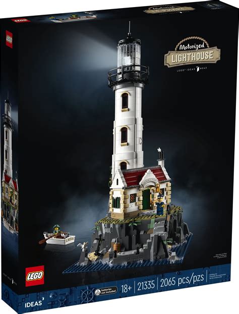 LEGO Ideas Motorized Lighthouse (21335) Now Listed, Coming Next Month | The Brick Show