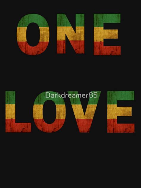 "One Love Jamaica Rastafari Reggae T-Shirt & accessories" T-shirt by ...