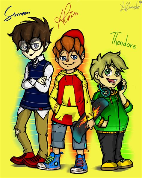 Alvin and the chipmunks favourites by littlemousecook on DeviantArt