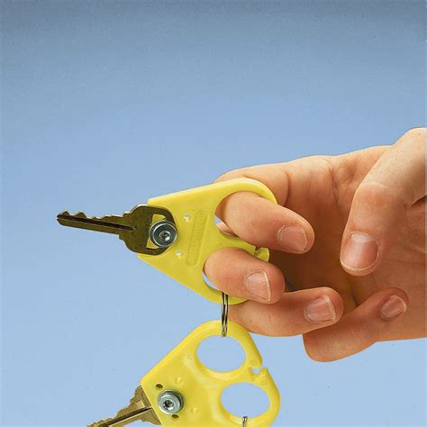 Finger Grip Key Turner :: large grip key holder