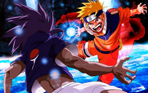 Naruto vs Sasuke by GEVDANO on DeviantArt