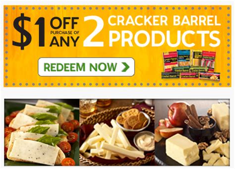 Cracker barrel FB coupon - A Thrifty Mom