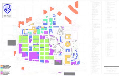 Warner Brothers Studio Map - United States Map