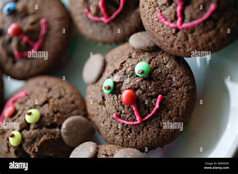 Happy face cakes Stock Photo - Alamy