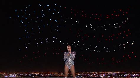 Drones create floating light show in Lady Gaga’s Super Bowl halftime performance - WSVN 7News ...