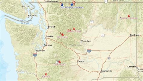 Eight large fires continue to burn in Washington | Columbia Basin Herald