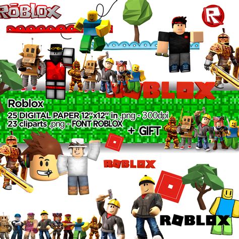 Roblox Digital Papers Roblox Backgrounds Roblox Papers - Etsy Australia