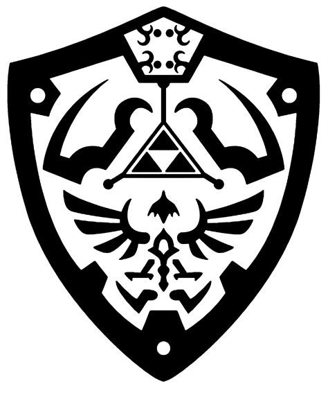 Hylian shield vector by reptiletc on DeviantArt