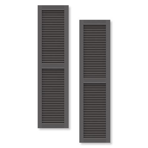 Exterior Louvered Shutters | Louver Profiles & Inspiration | Timberlane