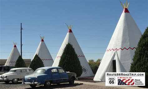 Wigwam Village #6 in Holbrook Arizona along Historic Route 66, location ...