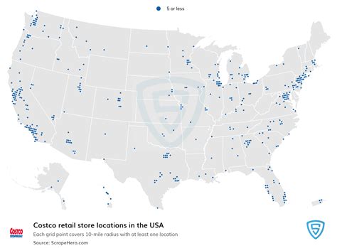 List Of All Costco Store Locations In The USA ScrapeHero Data Store ...