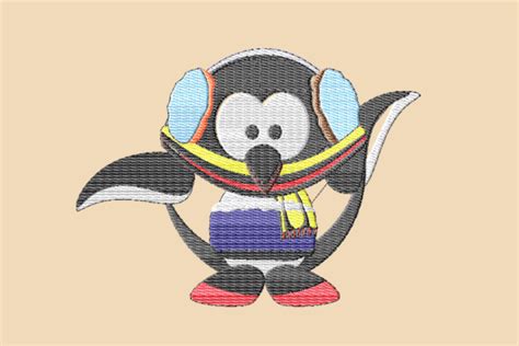 Happy Penguin Dance · Creative Fabrica